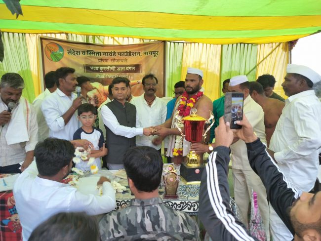 Wrestling Showdown at Tikhadi Village Leaves Spectators Thrilled - Gawande Org